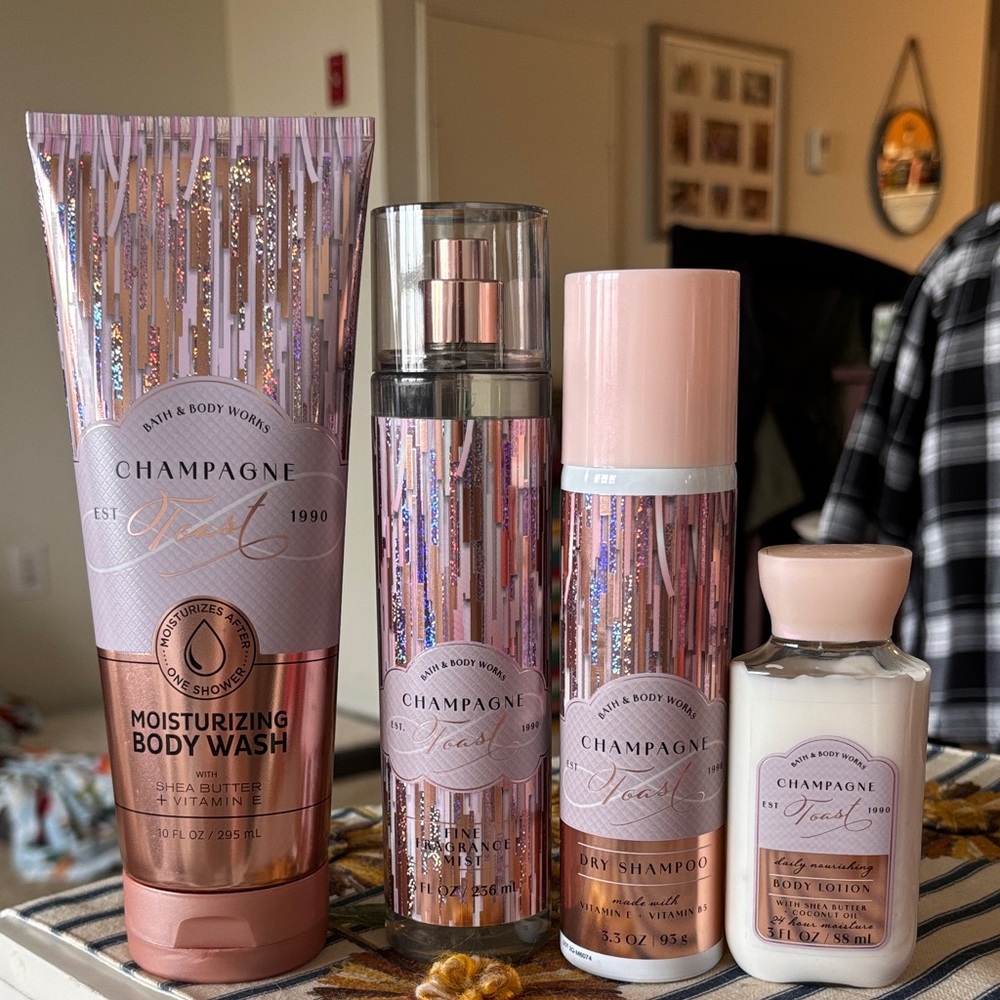 Champagne Toast Bath & Body Works Set